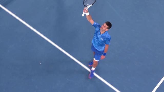 Open d'Australie, 1-2 finale, N. Djokovic (SRB) - T. Paul (USA) (7-5, 6-1, 6-2): Djokovic rejoint Tsitsipas en finale