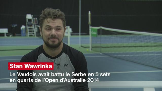 Open d'Australie: "Novak est un athlète tout simplement exceptionnel" (Stan Wawrinka)