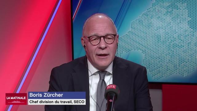 L'invité de La Matinale (vidéo) - Boris Zürcher, chef de la Direction du travail du SECO