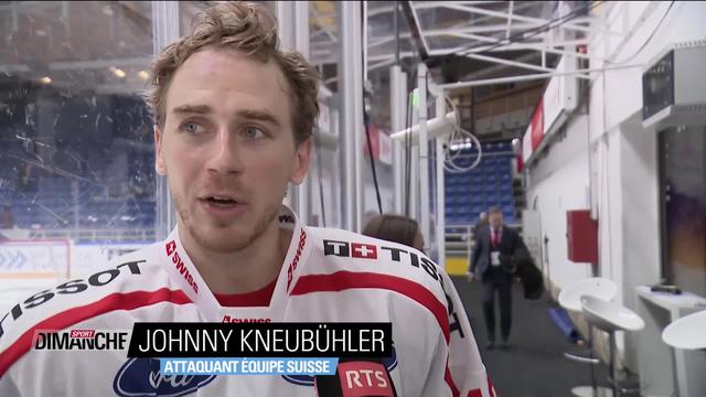 Hockey sur Glase : Interview de Johnny Kneubühler, attaquant équipe de Suisse