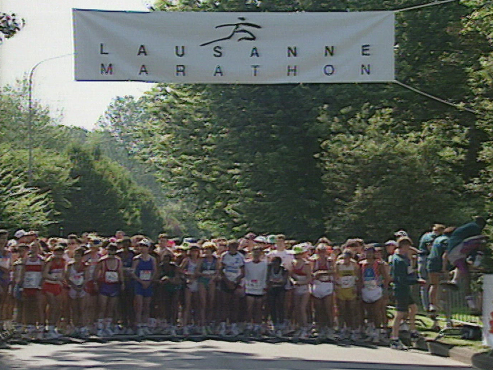 Premier marathon de Lausanne