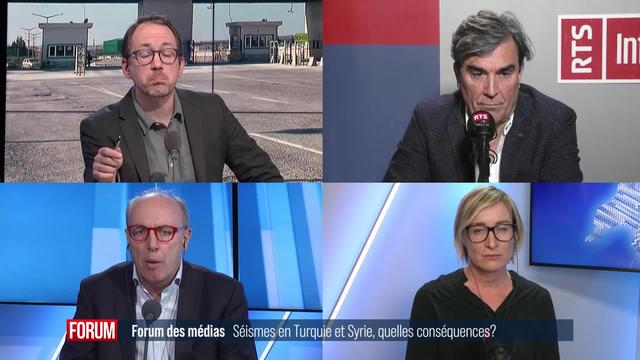 Forum des médias (vidéo) - Séismes en Turquie et Syrie, quelles conséquences ?