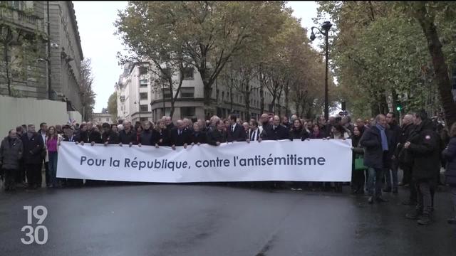 Marche contre l'antisémitisme à Paris : l'inquiétude de la communauté juive française.