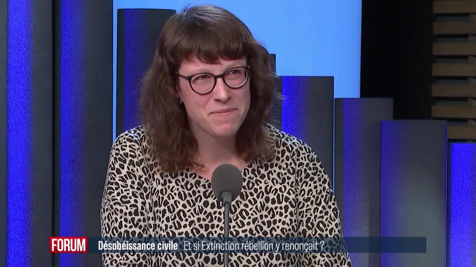 Quelle signification derrière l’annonce d’Extinction Rébellion: interview de Clémence Demay