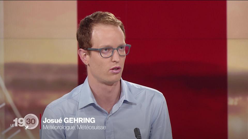 Le météorologue Josué Gehring explique l'arrivée du dôme de chaleur