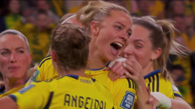 Petite finale, Suède- Australie (2-0): les Suédoises dominent les Matildas et terminent cette Coupe du monde au 3e rang