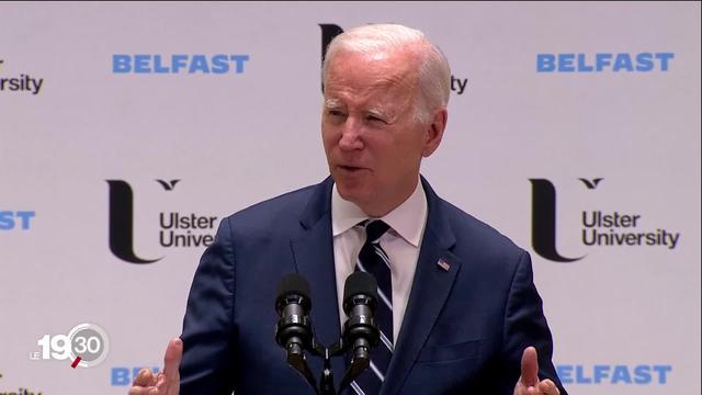 Joe Biden est en visite en Irlande du Nord alors que les tensions persistent dans la région, 25 ans après les accords de paix