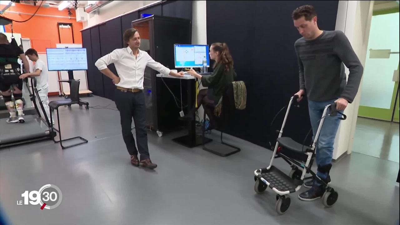 Des neuroscientifiques du CHUV et de l’EPFL ont mis au point un stimulateur électronique permettant aux personnes tétraplégiques de pouvoir remarcher