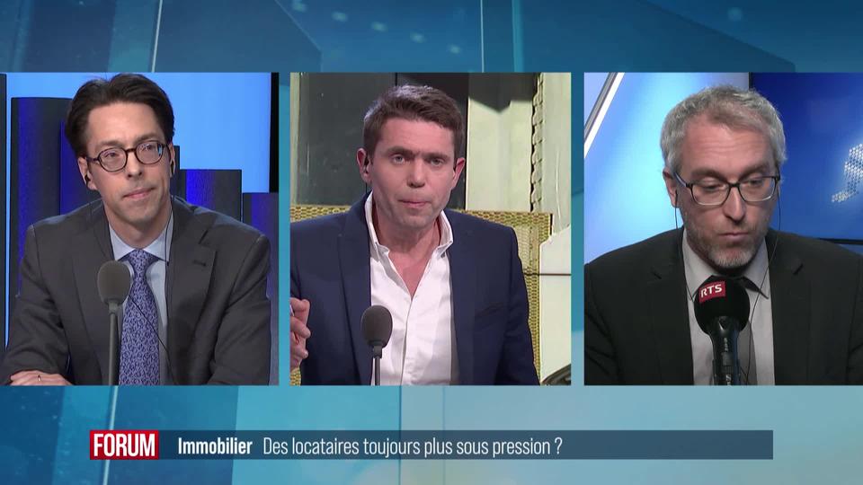 Les locataires, toujours plus sous pression? Débat entre Christian Dandrès et Frédéric Dovat