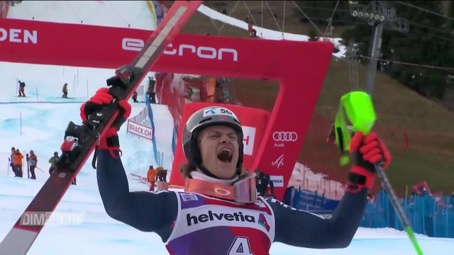 Ski alpin, Adelboden (SUI), slalom messieurs: victoire de Lucas Braathen (NOR)