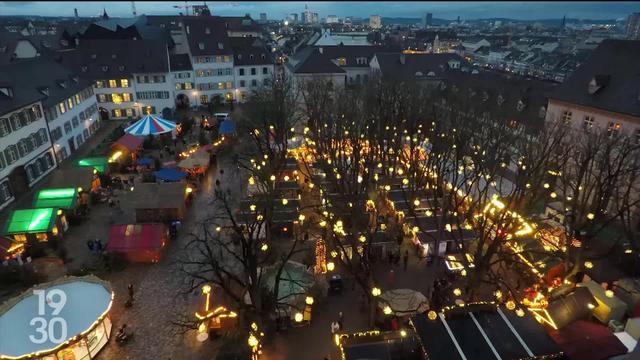 Échappée: au plus grand marché de Noël de Suisse, à Bâle