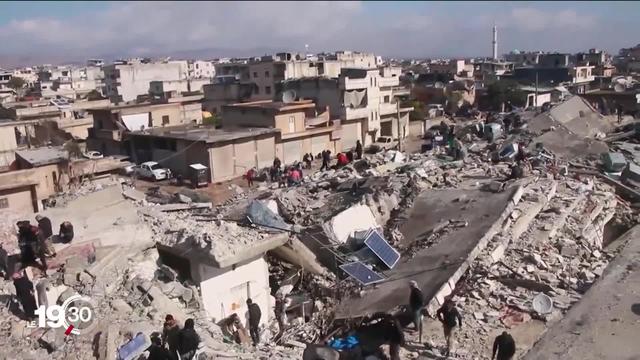 Les Syriens demandent l'aide des secours internationaux dans la zone du séisme tenue par les rebelles