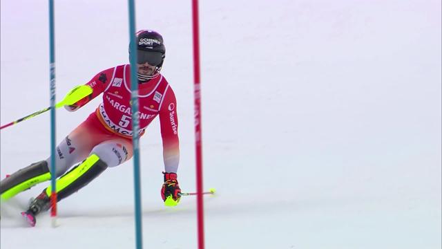 Chamonix (FRA), slalom messieurs, 1re manche: Loïc Meillard (SUI)