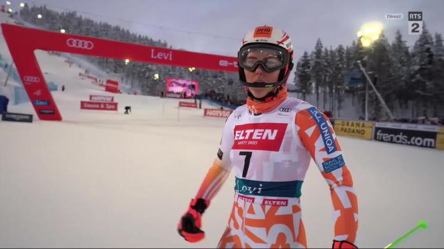 Levi (FIN), slalom dames, 2e manche: Petra Vlhova (SVK) domine outrageusement le slalom de Levi avec 1.41 d'avance sur sa dauphine