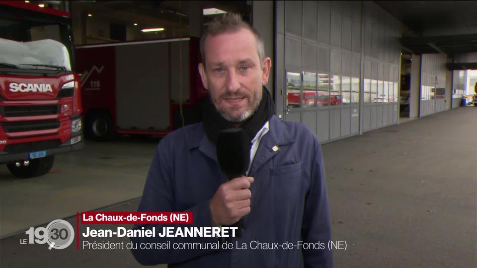 Jean-Daniel Jeanneret, président du conseil communal de la Chaux-de-Fonds, évoque les dégâts causés par la tempête et la reconstruction de la ville.