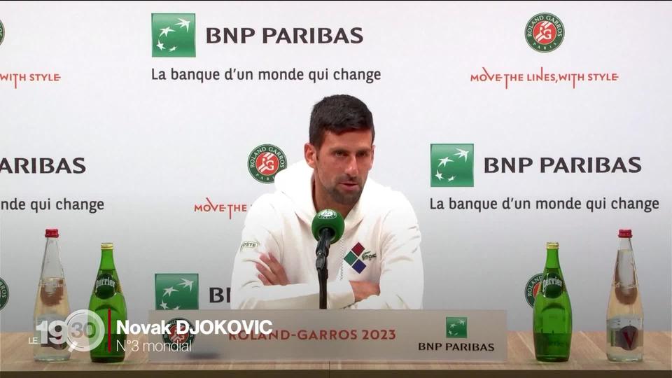 Après son match victorieux hier à Roland Garros, Novak Djokovic a publiquement pris position pour la Serbie