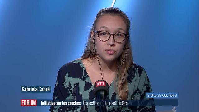 Le Conseil fédéral s’oppose à l’initiative "Pour des crèches abordables" (vidéo)