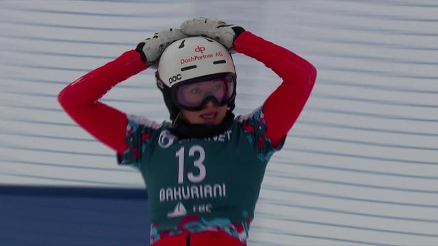 Bakuriani (GEO), slalom géant parallèle: Jessica Keiser (SUI) sort en huitièmes