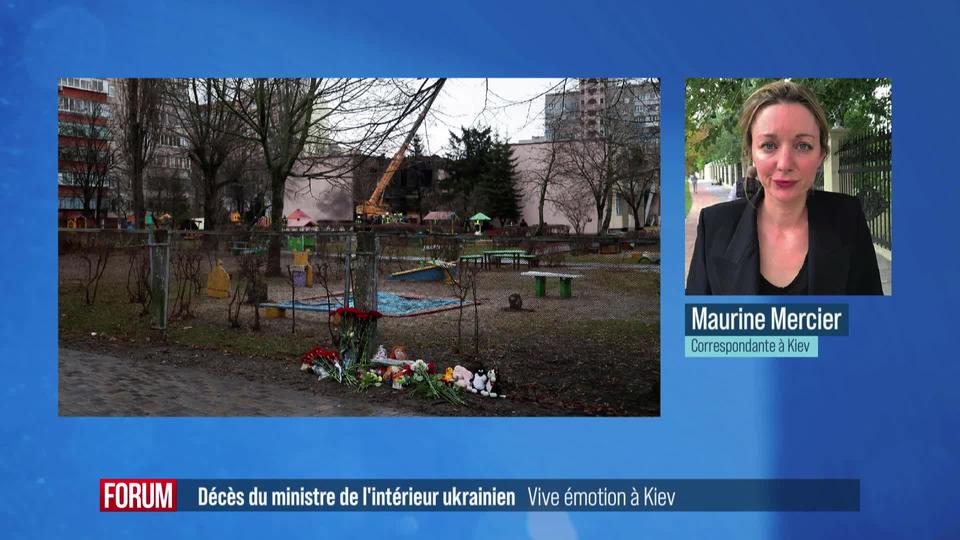 Décès du ministre de l'Intérieur ukrainien: vive émotion à Kiev