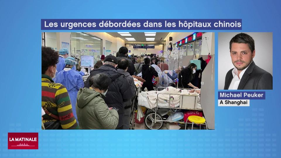 Reportage en Chine dans une unité de soins surchargée depuis la politique zéro Covid (vidéo)