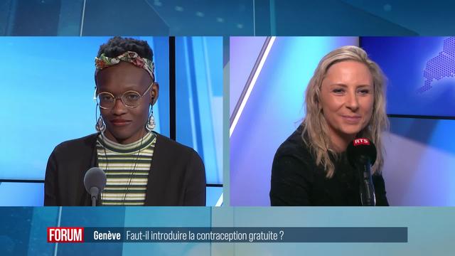 Faut-il introduire la contraception gratuite à Genève? Débat entre Jacklean Kalibala et Natacha Buffet-Desfayes