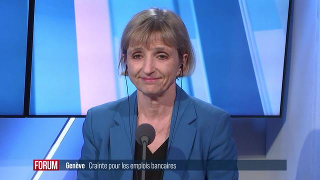 Craintes pour les emplois suite au rachat de Credit Suisse par UBS: interview de Fabienne Fischer