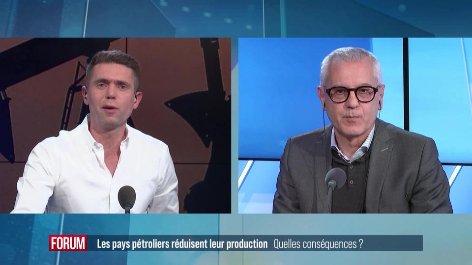 Les pays pétroliers réduisent leur production : interview de Frédéric Potelle