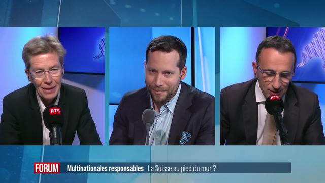 Le grand débat - La Suisse forcée de rendre ses multinationales plus responsables?