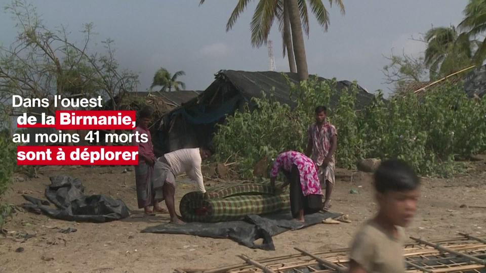 Le cyclone Mocha a causé de nombreux dégâts