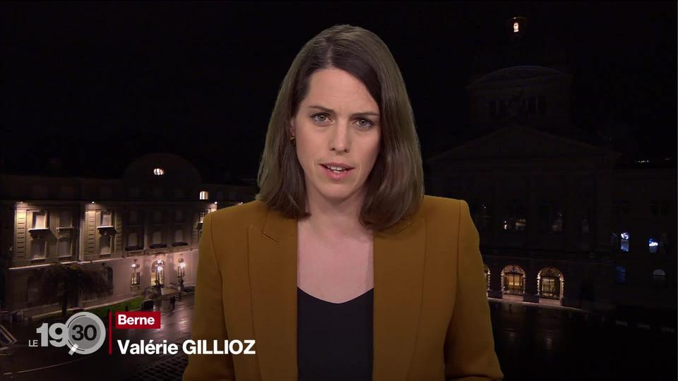 À Berne, Valérie Gillioz relate le week-end sous haute tension du Conseil fédéral devant la chute inexorable de Credit Suisse