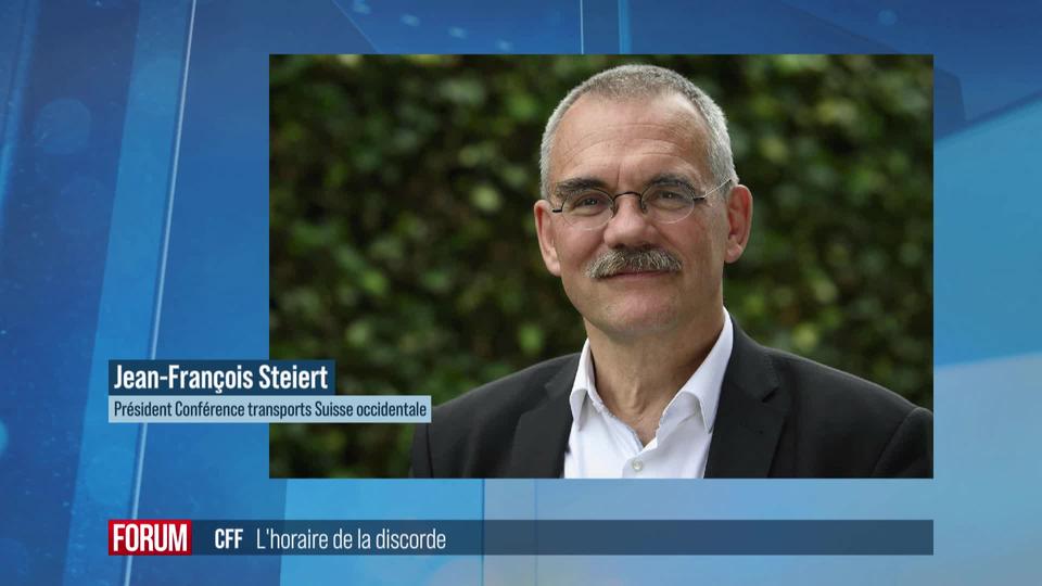 Les horaires CFF 2025, un projet mal conçu ou un bon compromis? Débat entre Mauro Moruzzi et Jean-François Steiert