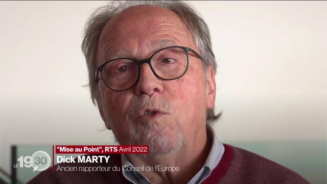 Menacé de mort, Dick Marty l'ancien rapporteur du Conseil de l'Europe vit sous protection policière depuis plusieurs années