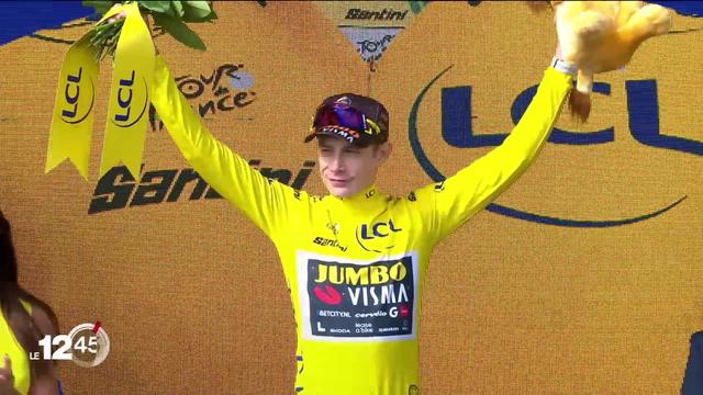Dernière étape du Tour de France avec le triomphe du danois Jonas Vingegaard