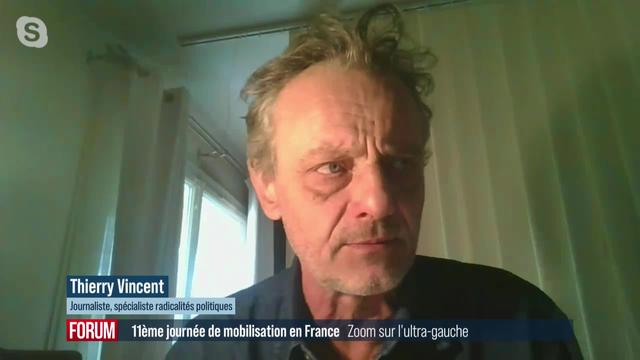 11e journée de mobilisation contre les retraites en France: c’est quoi "l’ultra-gauche"? Interview de Thierry Vincent (vidéo)