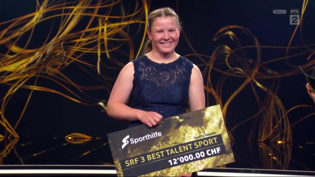 Sports Awards 2023, meilleur jeune talent de l'année: la skieuse Stefanie Grob remporte le prix