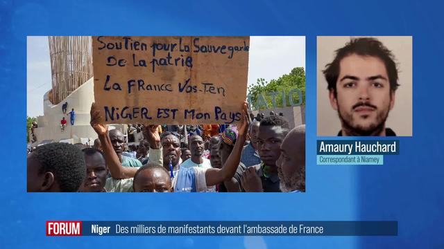 Au Niger, des milliers de personnes ont manifesté dans la capitale pour demander le départ de la France