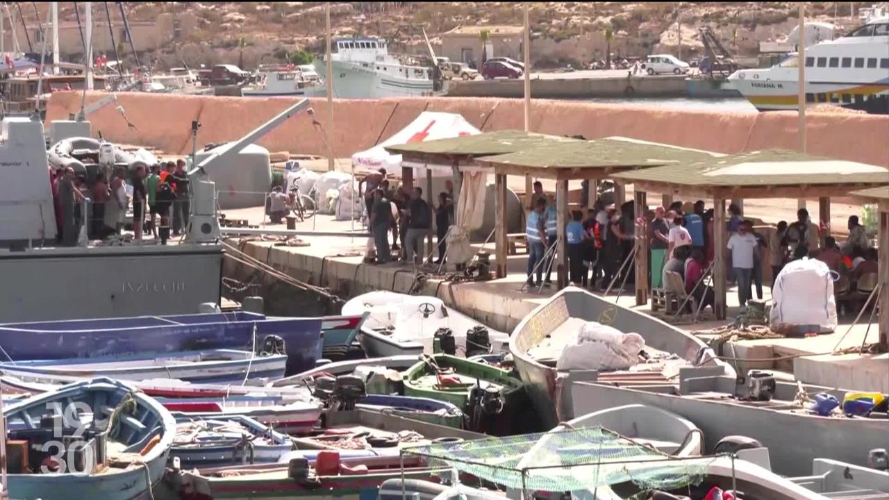 Le gouvernement italien adopte des mesures pour faire face à la vague d’arrivées de migrants sur l’île de Lampedusa