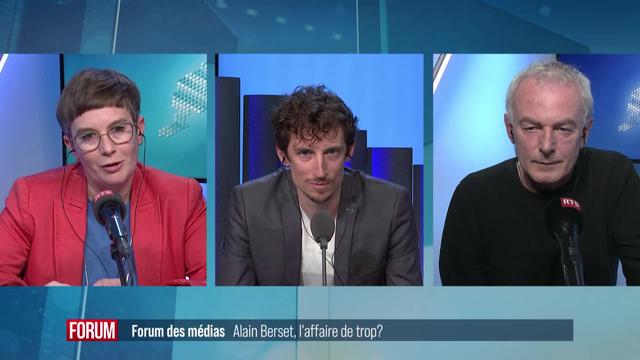 Forum des médias - Alain Berset, l'affaire de trop?