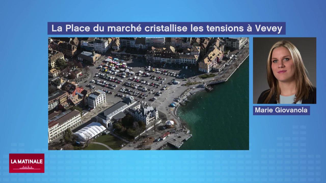 La Place du marché de Vevey cristallise les tensions (vidéo)