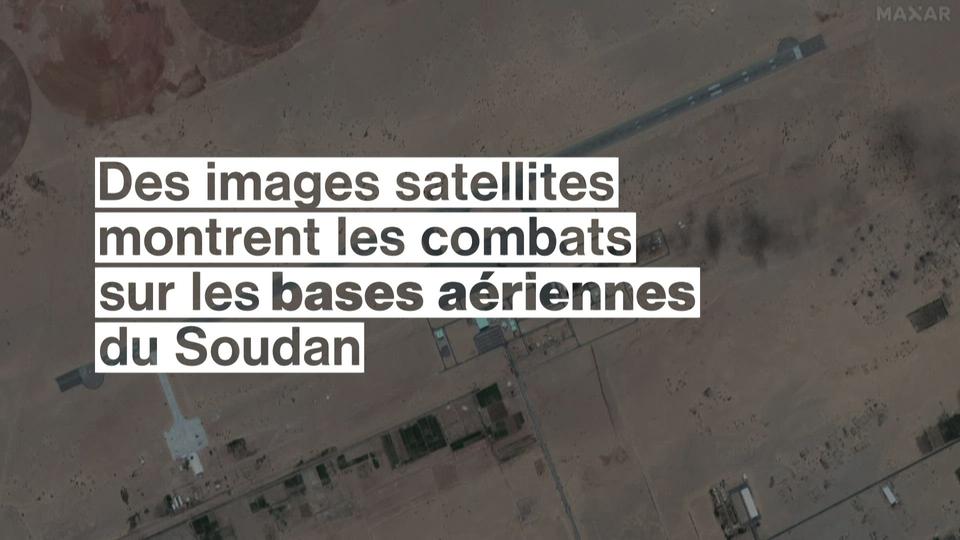 Des images aériennes montrent les combats au Soudan