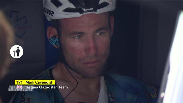 Cyclisme, Tour de France: abandon de la légende Mark Cavendish (GBR)