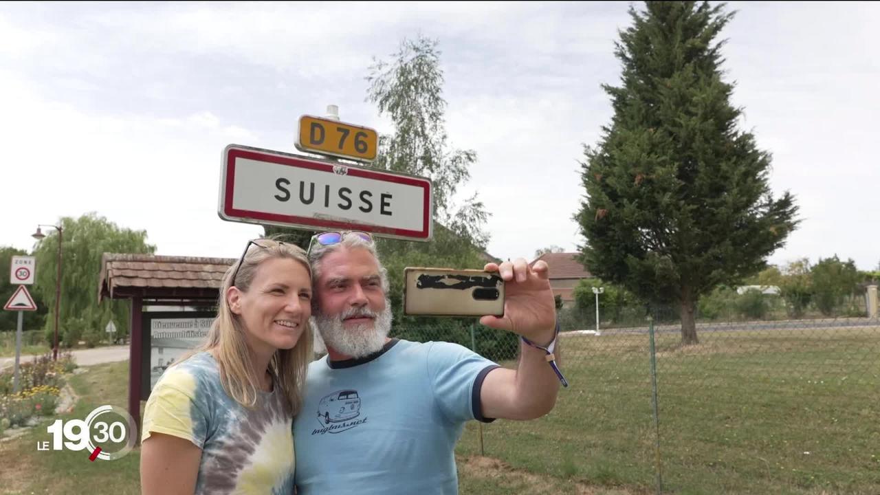 En France, une petite commune rurale du département de la Moselle portant le nom de Suisse ne manque pas de créer la confusion