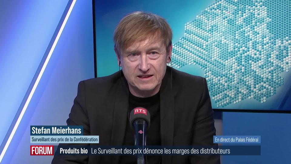 Enquête sur les marges des distributeurs sur des produits bio: interview de Stefan Meierhans