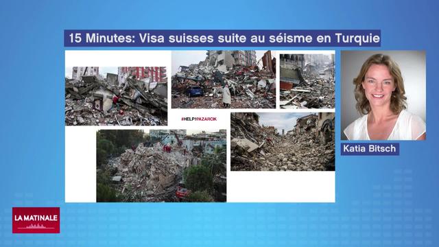 La Suisse propose des visas accélérés très stricts pour les réfugiés des séismes en Turquie et Syrie (vidéo)