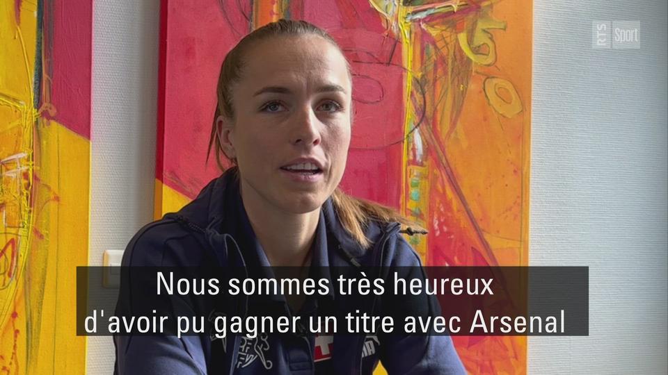 Foot: Lia Wälti à l'interview