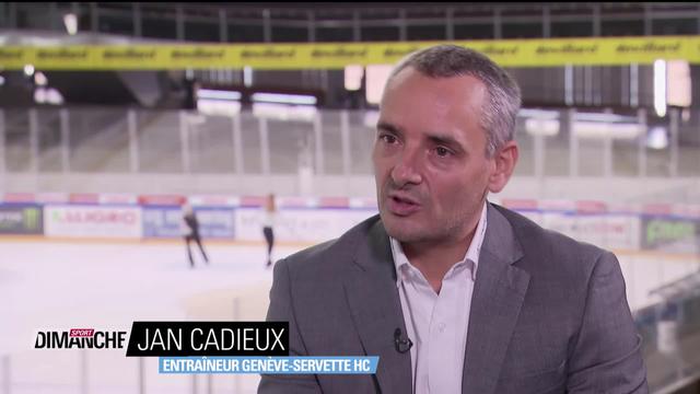 Hockey sur glace: Jan Cadieux, entraîneur de Genève-Servette, se confie avant les trois coups de la nouvelle saison