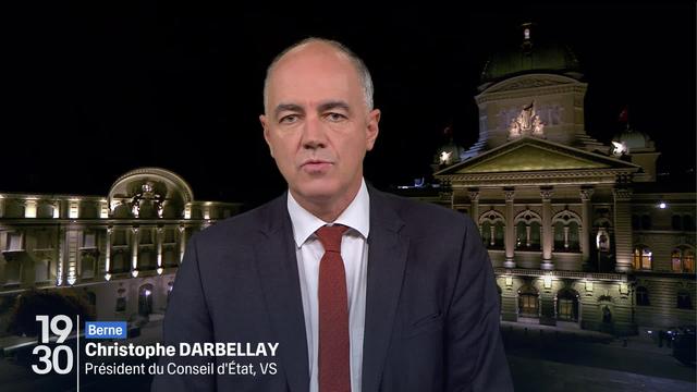 La réaction de Christophe Darbellay, président du Conseil d'État valaisan, sur les révélations d’abus sexuels au sein de l’Abbaye de St-Maurice