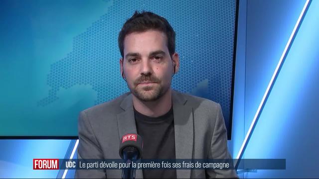 L'UDC dévoile ses frais de campagne pour les élections fédérales pour la première fois