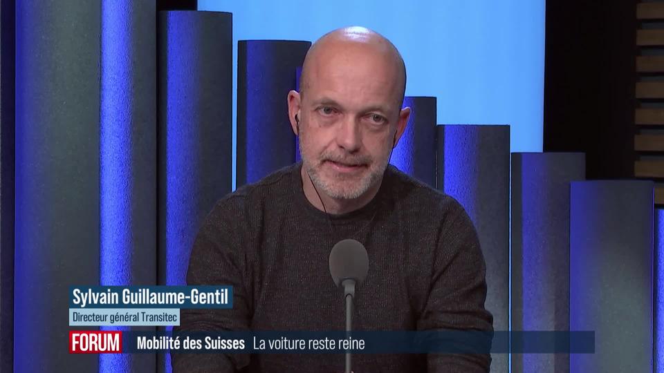 Nouveau rapport sur la mobilité de la population suisse: interview de Sylvain Guillaume-Gentil (vidéo)