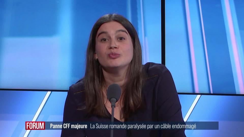 La Suisse romande paralysée par une panne CFF due à un câble coupé à Renens (vidéo)